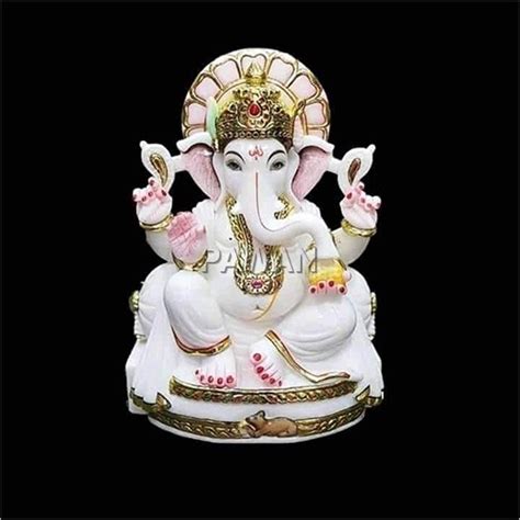 Eco Friendly Marble Lord Ganesha Statue At Best Price In Jaipur Pawan