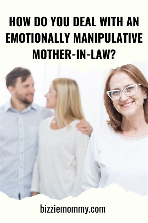 How Do You Deal With An Emotionally Manipulative Mother In Law