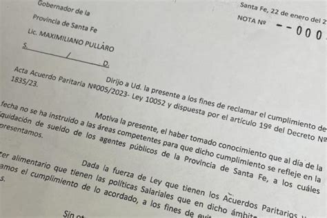 Conflicto En Puerta El Gobierno Liquid Los Haberes De Enero Sin