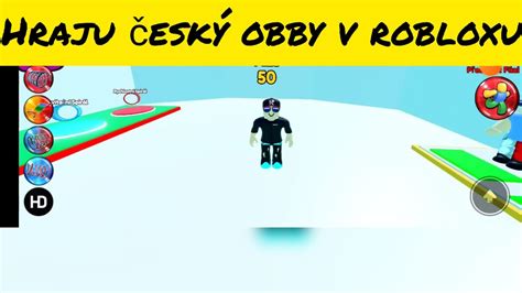 hraju český obby v robloxu YouTube