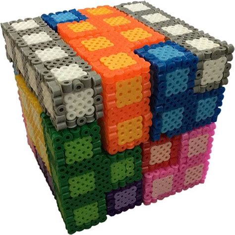 Learn How To Make A Useable Puzzle With Perler Beads The Instructions Include A Page For Each