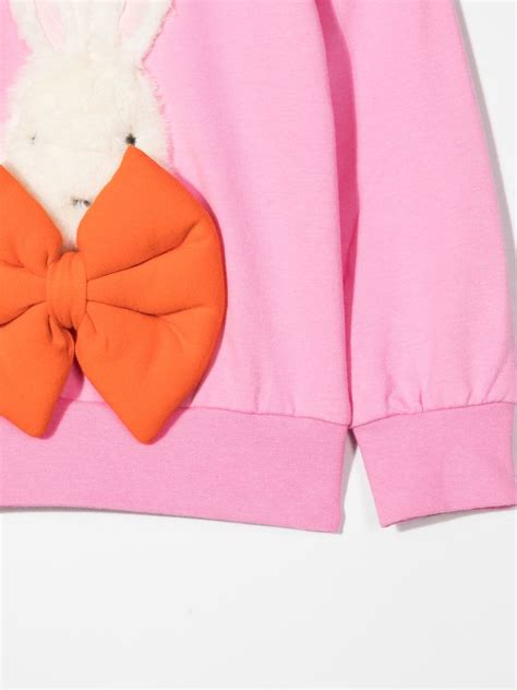 Wauw Capow By Bangbang Bunny Bow Sweatshirt Farfetch