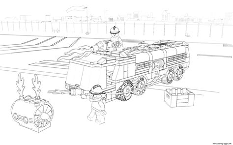 Lego Fire Truck Coloring Pages Lego Coloring Pages Coloring Pages ...