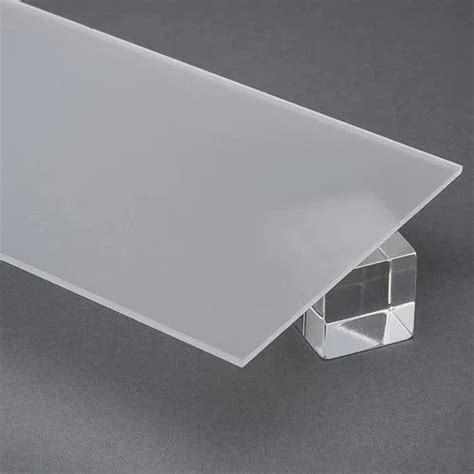 Acrypoly Glossy Semi Transparent Acrylic Sheets Thickness 0 8mm