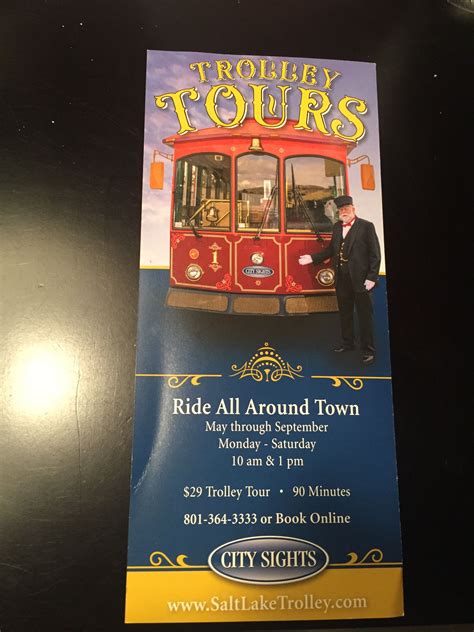 SL Trolley Tours $$ | Tours, Sightseeing bus, Local tour guides