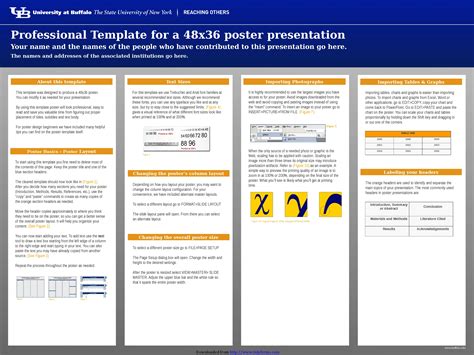 Research Poster Template 1 48 36 Pdfsimpli