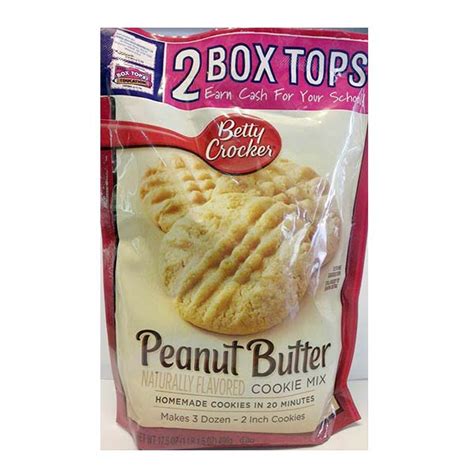 BETTY CROCKER Peanut Butter Cookie Mix 496g Khampasert