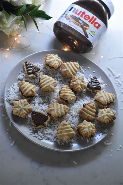 Petit Four Cookies With Nutella Video Recipe The Feedfeed