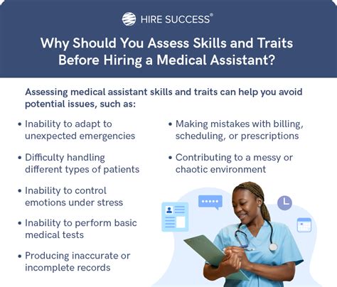 Testing Medical Assistant Skills And Traits Hire Success®