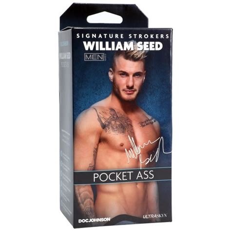 Pornstar Signature Series William Seed Ultraskyn Pocket Ass Sex Toy Hotmovies