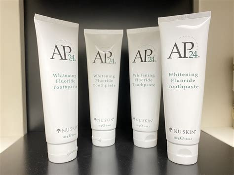 Nu Skin Ap24 Whitening Fluoride Toothpaste 4 Oz 4 Pack