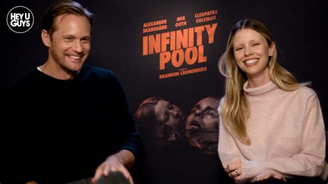 Infinity Pool Alexander Skarsgård Mia Goth Brandon Cronenberg on