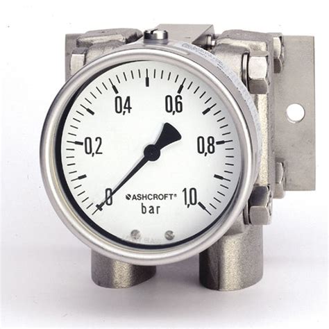 Differential Pressure Gauge 5503 ASHCROFT Dial Threaded NPT 1 4