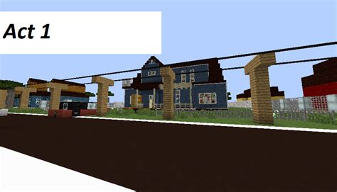 Hello Neighbor Full Version Minecraft Map