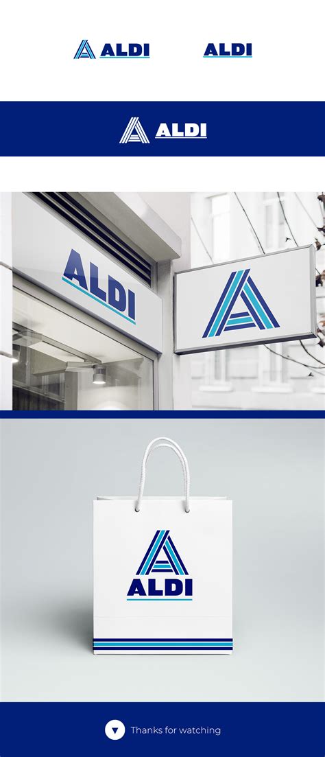 Aldi Logo Redesign On Behance