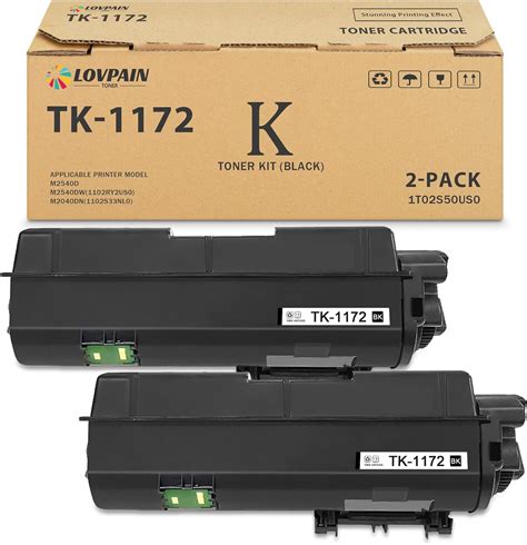 Amazon Lovpain Tk Tk Black Toner Cartridge Pack Tk