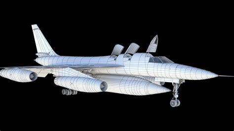 B-58 Hustler Nuclear Bomber 3D Model by citizensnip