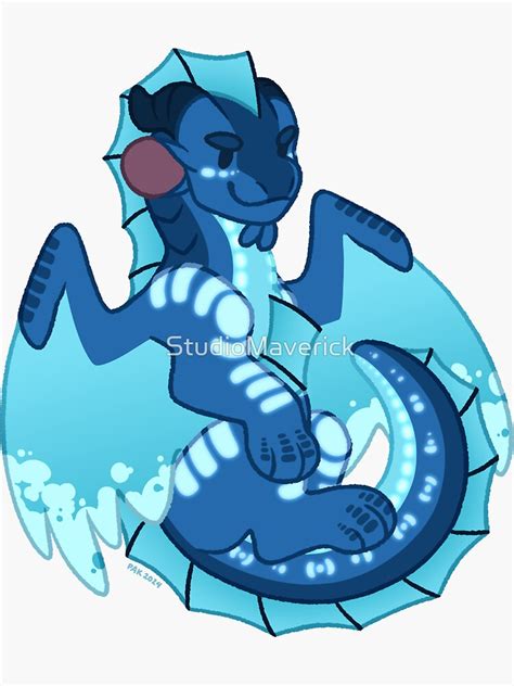 Tsunami Wof Wings Of Fire Sticker For Sale By Studio Maverick