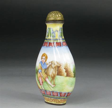 Cloisonne Snuff Bottle Export ⋆ B-Important