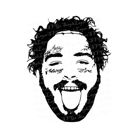 Post Malone Tattoos Png Free Logo Image | Hot Sex Picture