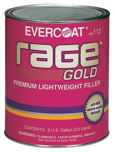 Evercoat Rage Gold 1 Gallon Body Filler 112 Oreilly Auto Parts