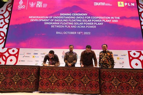 Usai Cirata Pln Siap Garap Proyek Plts Terapung Singkarak Dan Saguling