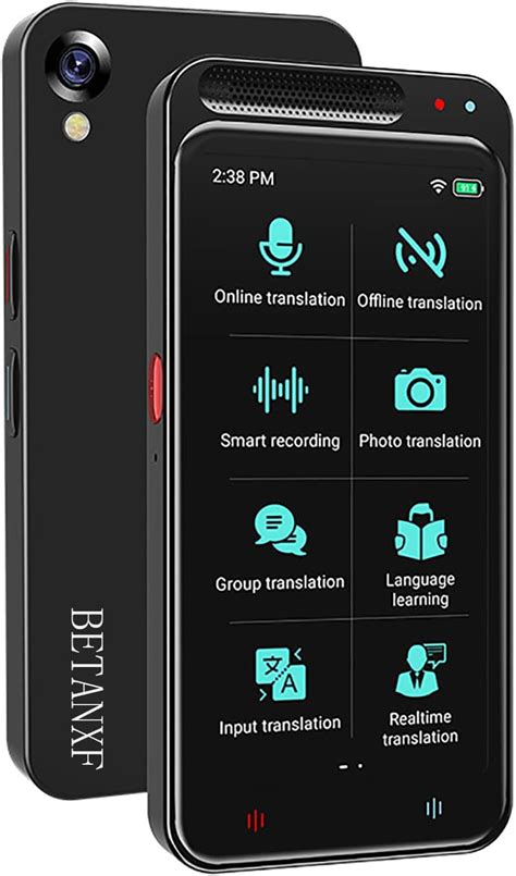 BETANXF Traductor Instantaneo De Voz Traductor De Idiomas Con Voz En