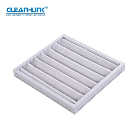 Metal Frame Foldaway Panel Filter Mini Pleated High Efficiency Air