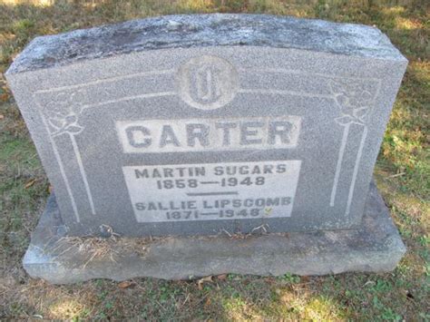 Sarah Jane Sallie” Lipscomb Carter 1871 1948 Memorial Find A Grave