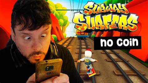 Quebrei O RECORDE MUNDIAL De NO COIN No SUBWAY SURFERS YouTube