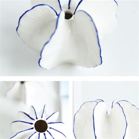 White Cactus Flower Vase - Unicun