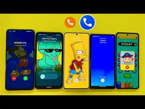 Poco X Incoming Call Honor X A Neffos X Pro Google Pixel