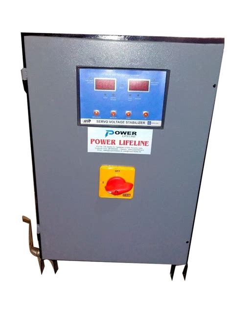 Single Phase Servo Voltage Stabilizer Manufacturer And Seller In