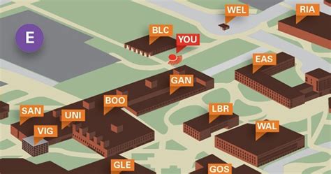 RIT Campus Map on Behance