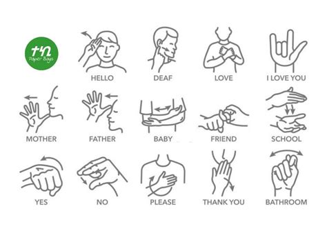 Sign Language Basic Words And Phrases