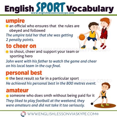 Ielts English Sports Vocabulary Learn English With Harry 👴