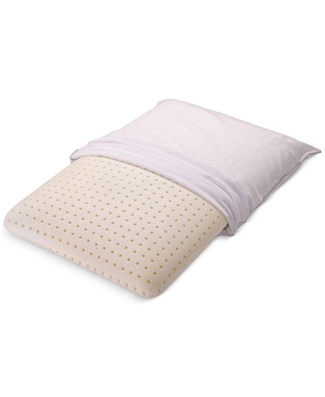 Authentic Comfort CLOSEOUT! Low Profile Memory Foam Pillow - Macy's