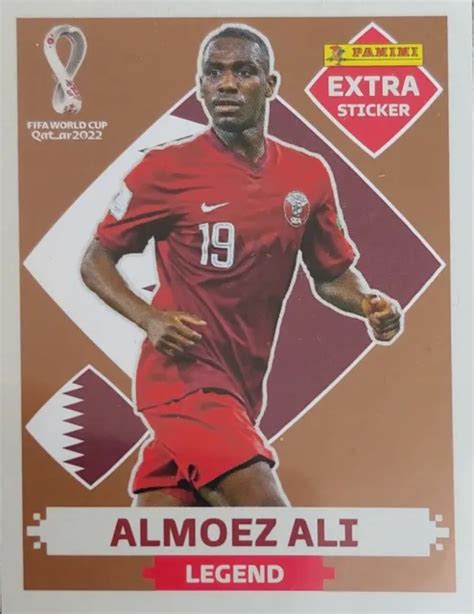 Panini Fifa Qatar Wm Extra Sticker Almoez Ali Bronze Selten