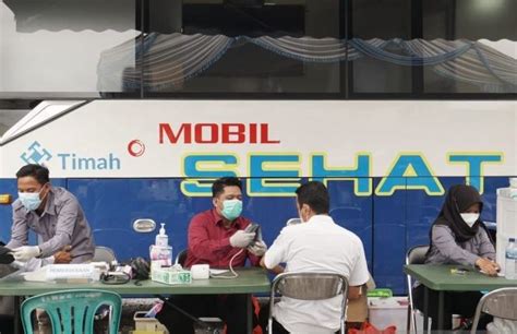 Berikan Layanan Kesehatan Gratis Di Mobil Sehat Pt Timah Tbk Akan