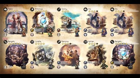 Octopath Cotc Bargello Sonia A In Pulls Anni Youtube