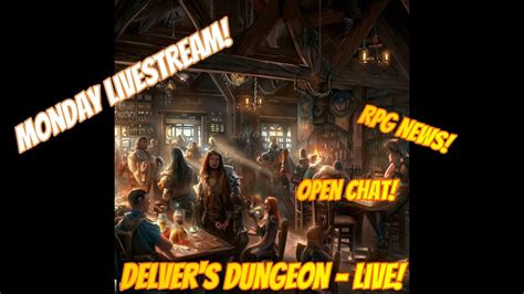 Monday Livestream BIG RPG News From Drivethru RPG YouTube