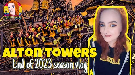 Alton Towers November 2023 Vlog Youtube