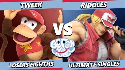 Goml 2023 Top 8 Tweek Diddy Kong Vs Riddles Kazuya Terry Smash Ultimate Ssbu Youtube