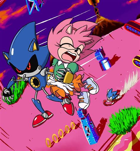 Metal Sonic X Amy Sonic Couples Fanpop