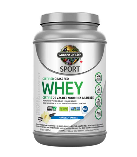 Protéine sport whey petit lait Vanille A fleur de vie