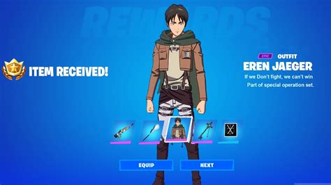 How To Complete Eren Jaeger Quests In Fortnite All Eren Jaeger