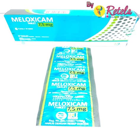 Jual Meloxicam Mg Strip Tablet Gen Dexa Shopee Indonesia