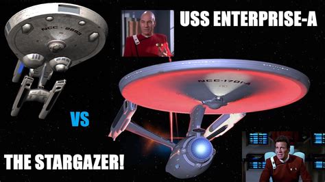 Kirk VS Picard A No WIN Scenario USS Enterprise A VS USS Stargazer