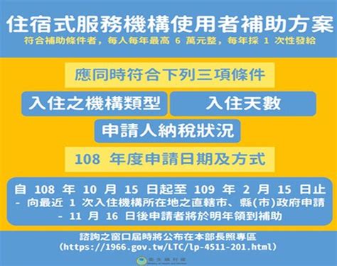 住長照機構最高年補助6萬 中市約九千人受惠 中廣新聞網 Line Today