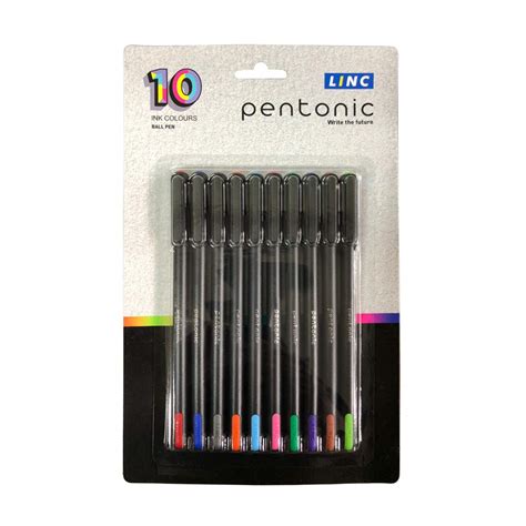 Linc Pentonic Gel Pen Blister Pack Blue Black Pcs Blister Pack